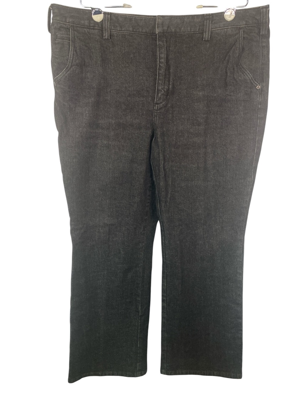 Duluth Trading Company Black Jeans - Classic Straight Fit Women’s Size 18x31